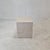Italian pedestal or side table, handcrafted out of marble, fabricated in the 1980s. It can be used inside or outside the...