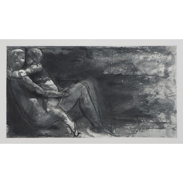After Auguste Rodin, Nude, Woman and Child Reclining, Engraving For Sale - Image 6 of 6