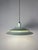 White Louvered Lamp with Marbled Glass from Jeka For Sale - Image 3 of 11
