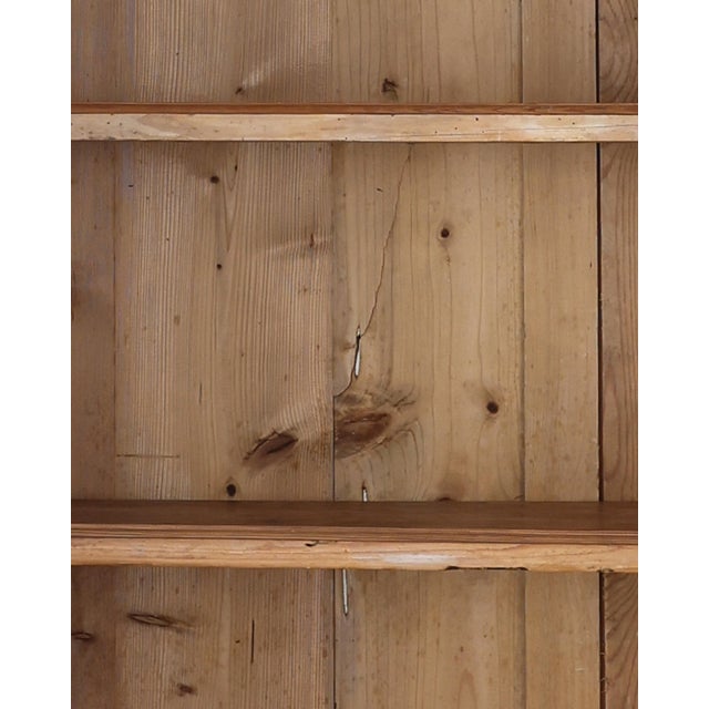 Antique English Pine Glazed Cabinet With Drawers - Circa 1860 For Sale - Image 18 of 18