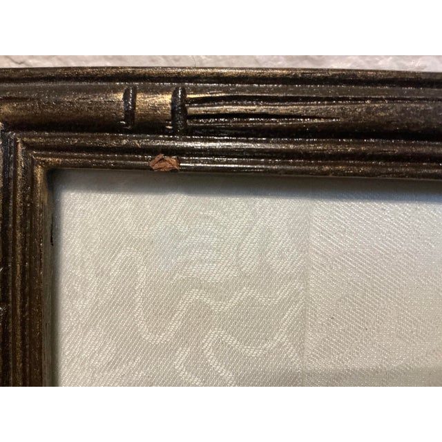 Green Beautiful Framed East Asian Botanical and Butterfly Painting For Sale - Image 8 of 12