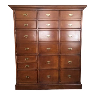 Wellington Hall Cherry Computer Armoire For Sale