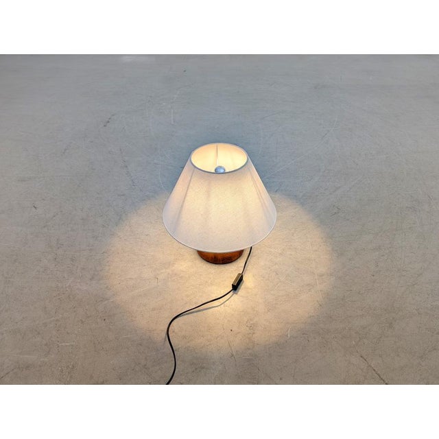 Mid-Century Teak Table Lamp from Domus, Denmark, 1960s For Sale - Image 6 of 9