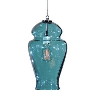 Gala Pendant Light from the Versuvius Collection in Lagoona For Sale