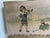 This charming vintage children's nursery wall art is a Chromo-Lithograph from "Ideal Wall Friezes" 1923, Germany. It is...