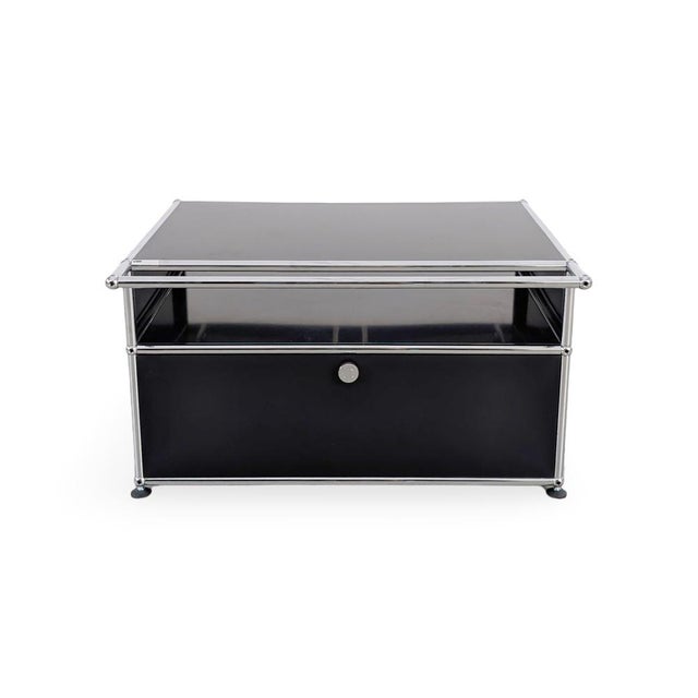 Coffee Table in Metal by Fritz Haller for USM Haller For Sale - Image 11 of 11
