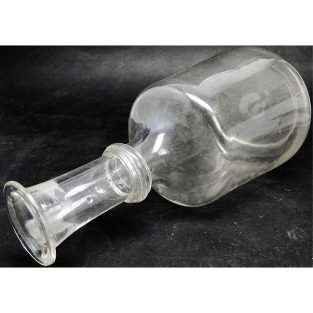 Art Deco Carafe from Zawiercie Glassworks, Poland, 1930s For Sale - Image 4 of 6