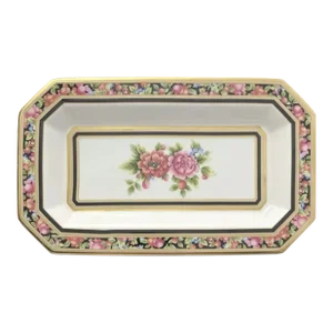 1990s Wedgwood “Clio” Bone China Dresser Vanity Tray