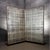 Japanese Meiji Japanese Folding Screen Byobu 2 Panel Antique Late 19th Century Silver Leaf Framed For Sale - Image 3 of 18