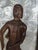 Pair Mid-Century Modern Hand-Carved Wood Figural Relief Wall Panels on Shimmering Capiz Shell Grounds For Sale In New York - Image 6 of 18