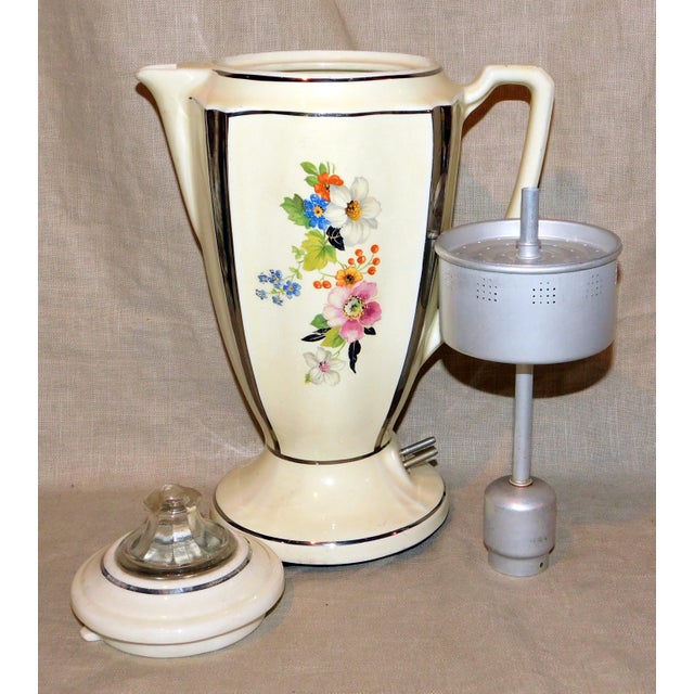1930s Porcelier Electric Coffee Percolator Chairish