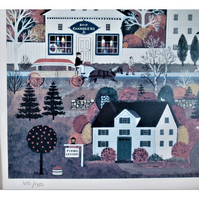 Jane Wooster Scott, Indian Summer in Nantuckett, Circa 1980 For Sale - Image 4 of 5