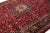 1950s Vintage Mashad Red Wool Rug With a Rosette Design For Sale - Image 5 of 7