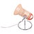 Metal Mid-Century Table Lamp in Lacquered Metal by Chirana, Czech, 1970s For Sale - Image 7 of 7