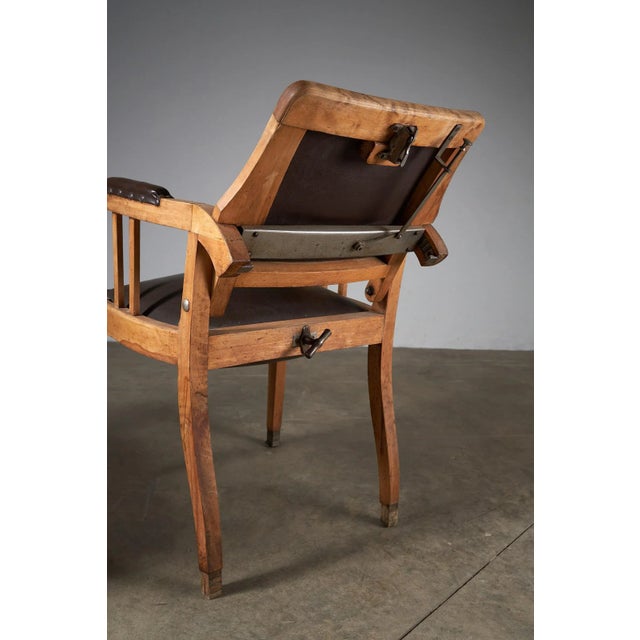 Antique Hair Dresser Chair, Berlin For Sale - Image 4 of 10