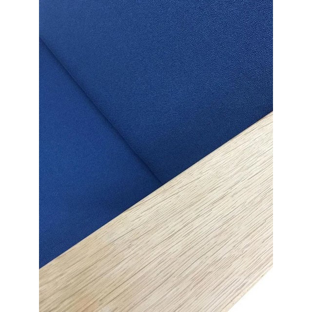 Wood Oak Lounge Chair by Soren Holst for A / S Fredericia, Denmark, 1980s For Sale - Image 7 of 8