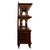 19th Century English Victorian Burr Walnut Cupboard with Shelves For Sale - Image 4 of 11