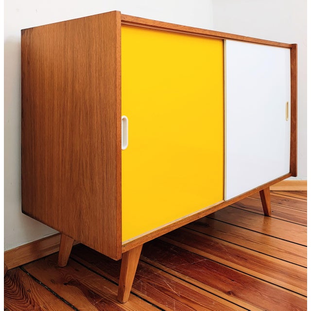 Czechoslovakian Sideboard by J. Jiroutek for Interior Prague, 1960s For Sale - Image 6 of 13