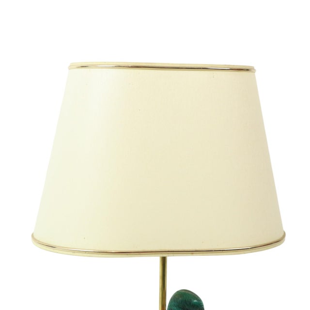 Duck Lamp in Brass, Resin and Travertine by Malevolti by Artiflex, 1970s For Sale - Image 15 of 18