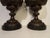 19th Century French Bronze & Cast Iron Medici Vases on Marble Bases, 1980s, Set of 2 For Sale - Image 15 of 16
