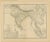 Cartography of the Indian Subcontinent, 1880s For Sale