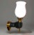 1950 French Regency Gilt and Patinated Bronze Hand Torch Wall Sconce by Andre Arbus For Sale In Miami - Image 6 of 12