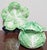 Fitz and Floyd Vintage Mid-Century Modern Fitz and Floyd Majolica Cabbage Soup Bowl and Saucer For Sale - Image 4 of 5