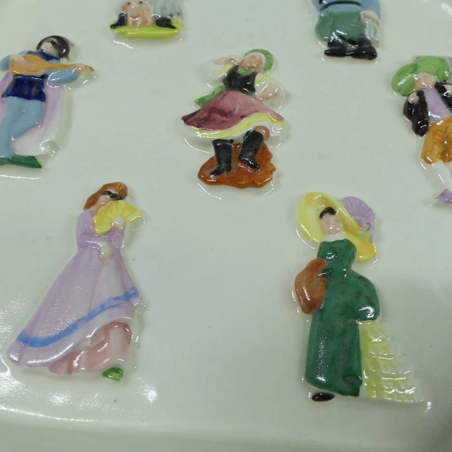 Art Deco Bowl or Plate from Keramos, Vienna, 1920s For Sale - Image 3 of 9