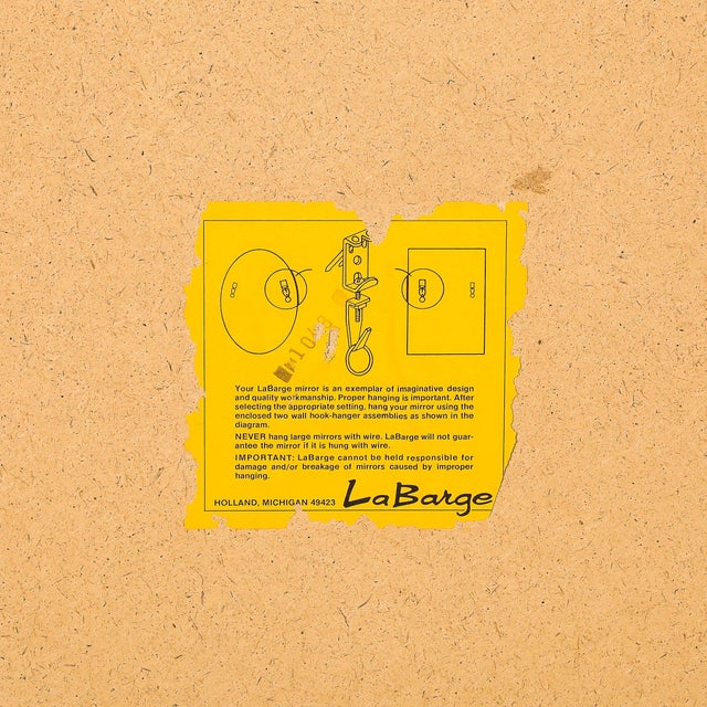 Mid-Century Gilt Eglomise Chinoiserie Narrative Border Mirror Signed J Beukema For Sale - Image 13 of 14