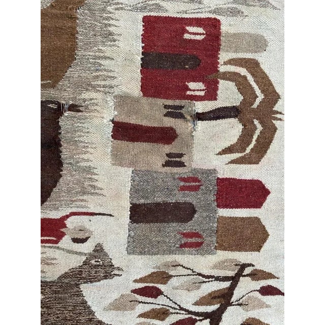 Vintage Egyptian Ramses Tapestry For Sale - Image 6 of 14