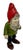 Metal Hard to Find Unusual Model Antique American Cast Iron Figurative Standing Gnome Doorstop - Circa 1920s For Sale - Image 7 of 18