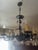 Early 20th Century Ornate Leaf Gilt Iron Chandelier For Sale In Santa Fe - Image 6 of 10