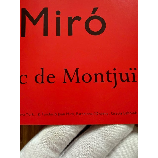 Joan Miró Joan Miró (1893-1983), Cap D'home, 1937, Copyright Fundació Joan Miró, Barcelona/Disseny..., 1993, Impres a Holanda/No. 728 For Sale - Image 4 of 10