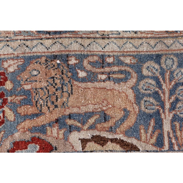1920s Persian Meshad Rug For Sale - Image 9 of 9