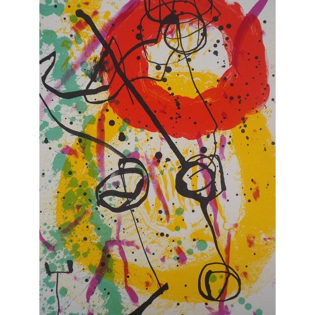 Joan Miro, Composition aux anneaux, Lithograph For Sale - Image 5 of 6