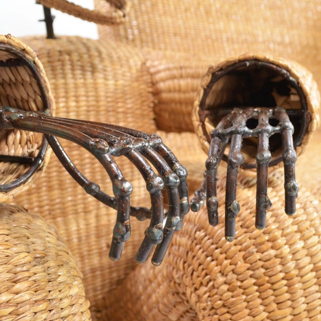 Rare Life and Death Settee by Mario Lopez Torres For Sale - Image 10 of 11