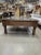 Crafted with an eye for rustic appeal and a touch of industrial elegance, this coffee table effortlessly anchors any...