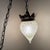 Vintage Italian Style Pineapple Cut Glass Pendant Light For Sale - Image 12 of 12
