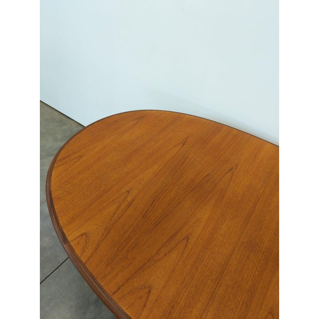 Brown Vintage Mid Century Modern Teak Extendable Dining Table by G Plan For Sale - Image 8 of 12