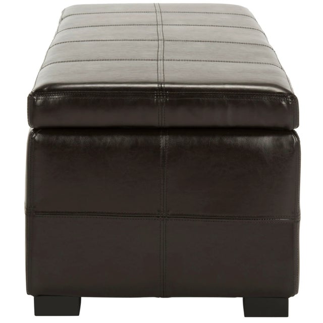 The elegantly appointed Large Storage Ottoman is a interior indulgence, offering both seating and storage. Crafted with...