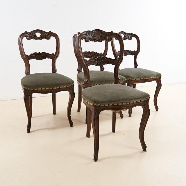 Chairs by Luigi Filippo, Set of 4 For Sale - Image 3 of 8
