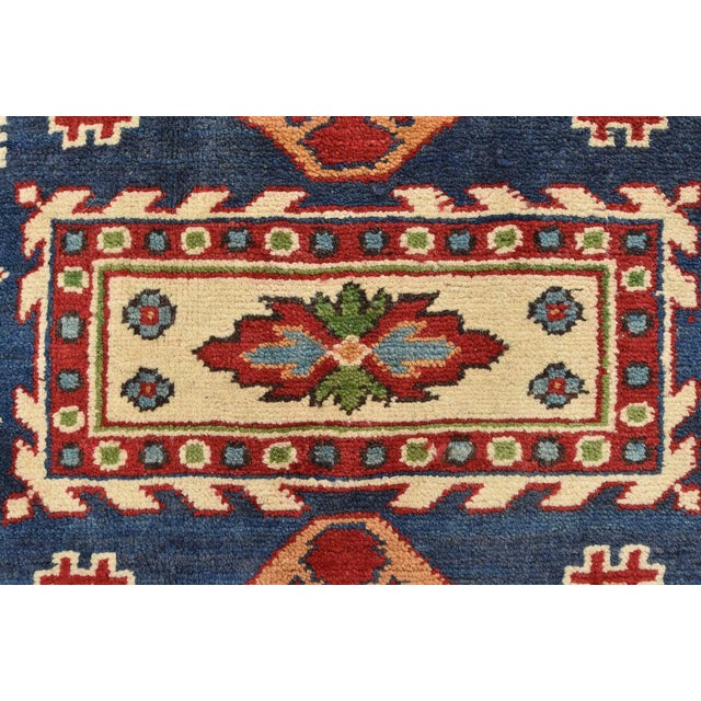 Kazak 8’2” X 9’11” Red Wool Tribal Hand-Knotted Oriental Rug | Chairish