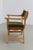 Danish Kurul Armchair in Oak and Striped Green Wool by Henning Kjærnulf, 1960s For Sale - Image 15 of 18