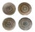 Set of 4 Large Vintage Zambian Makenge Tree Root Baskets - 23" to 24" For Sale