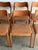 J. L. Møller j.l. Møller Teak Dining Chairs Set of 10 Models 55 and 71 Danish Mid-Century Modern 1960s For Sale - Image 4 of 15