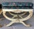 Mid 20th-Century French Regency-Inspired Upholstered Curule-Style Benches - A Pair For Sale - Image 13 of 17