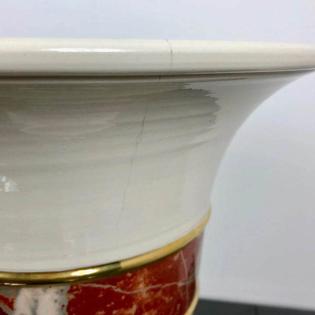 Ceramic Vase Umbrella Stand by Tommaso Barbi for B Ceramiche, Italy, 1970s For Sale - Image 11 of 14