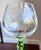 Glass 1960s Mid-Century Modern Etched Grapevine Rhine Wine Glasses - Set of 8 Harlequin For Sale - Image 7 of 17