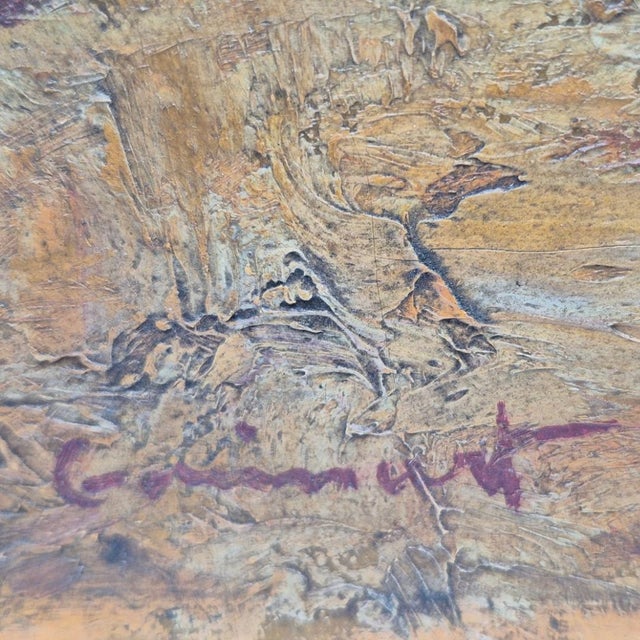 Mid-Century Modern Mid 20th Century Original Orientalist Oil on Canvas Painting of Kairouan, Tunisia by F. Guinart - 20" X 16" For Sale - Image 3 of 9