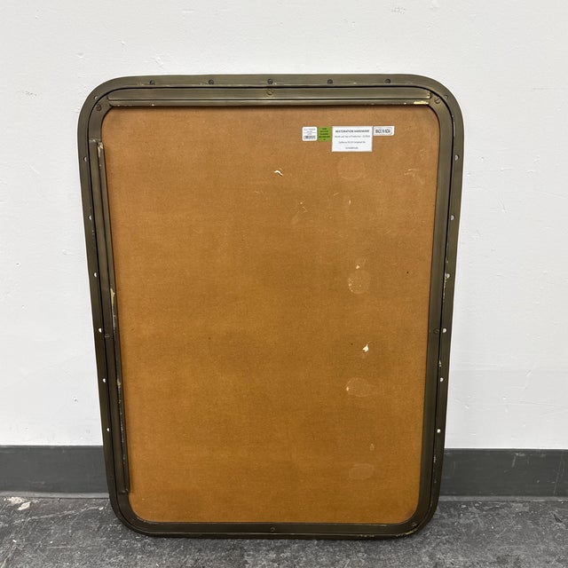 Restoration Hardware Teen Pierced Metal Wall Mirror For Sale - Image 12 of 12